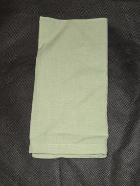 Light Green Kitchen Napkin - Set Of Four